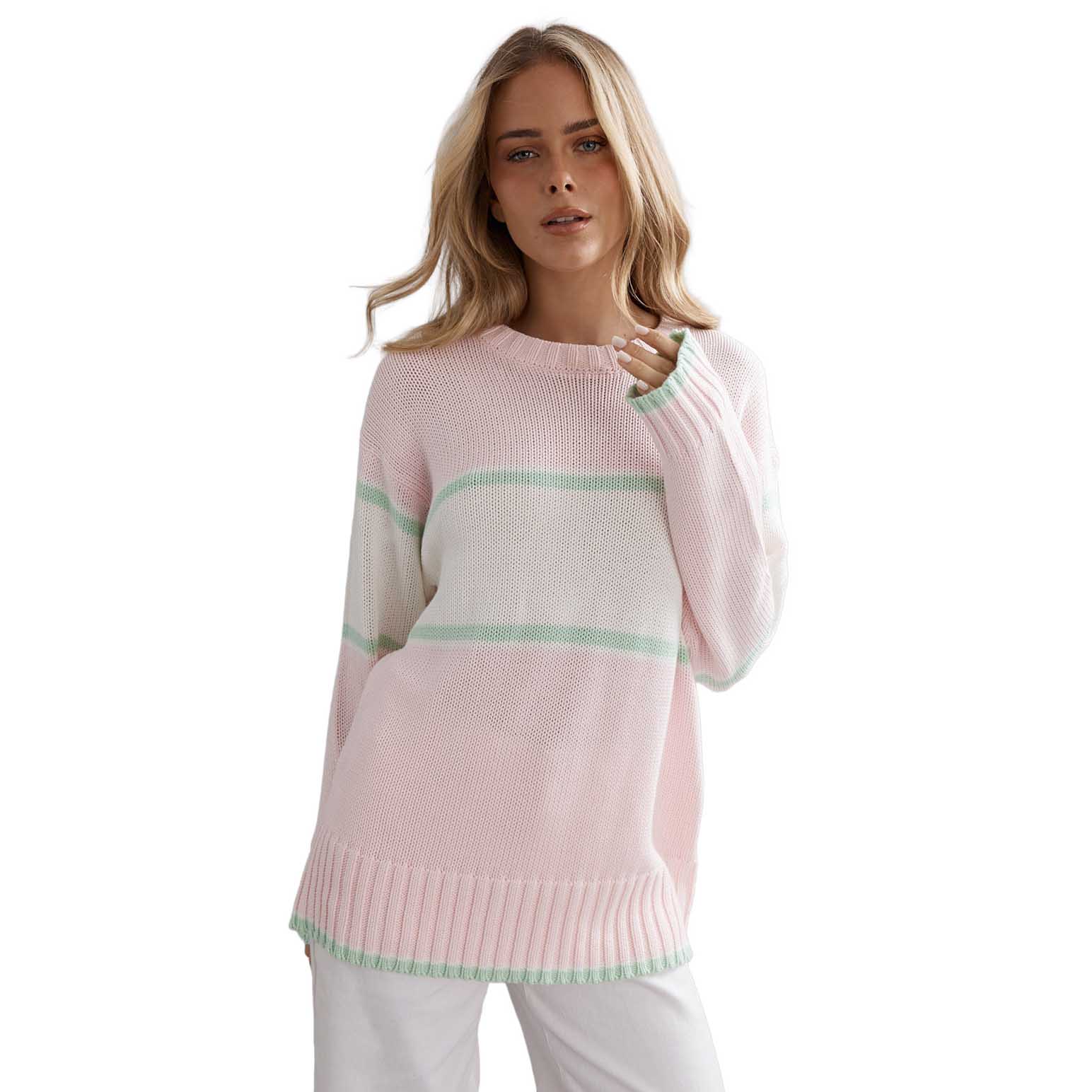 Caitlin Crisp Club CC Stripe Jumper
